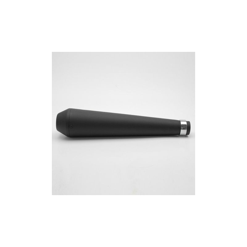 Silencioso Universal Megáfono Corto 43 cm. Negro