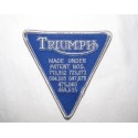 Parche Triumph Patente Azul