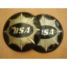 Emblemas Deposito BSA Gold Star (Negro-Dorado) 1948-69